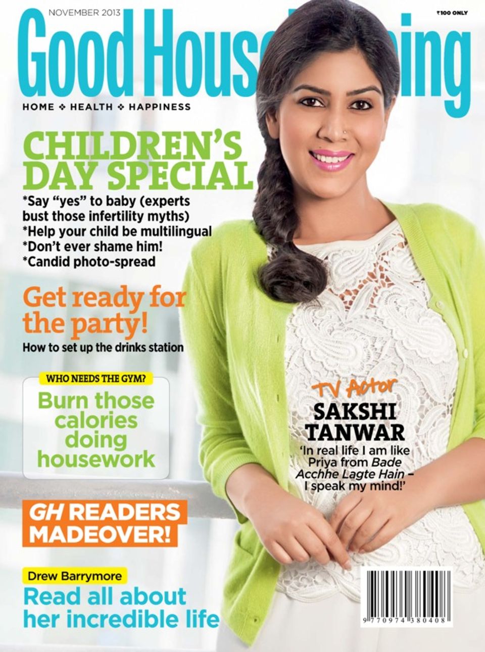 Good Housekeeping IndiaNovember 2013 Magazine